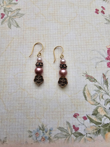 Pearls & Petals Earrings