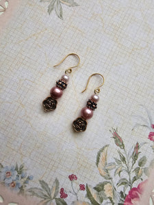 Pearls & Petals Earrings