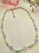 Sea Water Serenade Linked Necklace