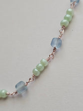 Sea Water Serenade Linked Necklace