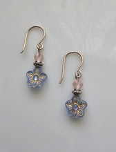 Daisys are Blue Earrings