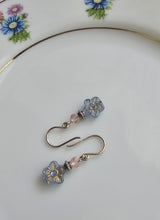 Daisys are Blue Earrings