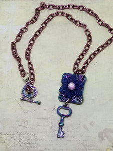 Victorian Lock and Key Necklace