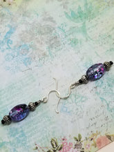 Purple Multi Drop Earrings