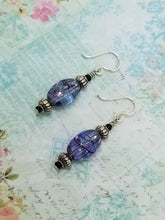 Purple Multi Drop Earrings