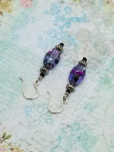 Purple Multi Drop Earrings