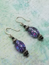 Purple Multi Drop Earrings