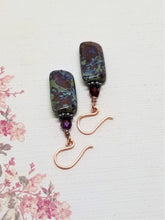 Multi Stone Drop Earrings