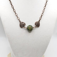 Hearts and Stone Necklace