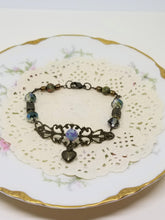 Antique Filigree Heart Bracelet