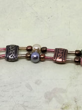 Aztec Pearl Double Row Bracelet