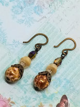 Filigree Bronze Drop Earrings