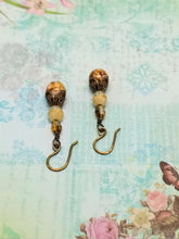 Filigree Bronze Drop Earrings