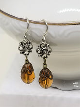 Topaz Teardrop Earrings