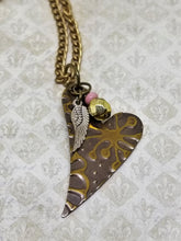 Brave Heart Bronze Necklace