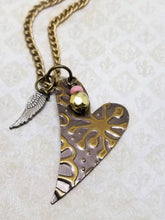 Brave Heart Bronze Necklace