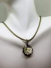 Ivory Rose Corded Necklace